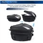 JFG RACING Sacoche de Selle de Moto,Multifonctionnel Sac Siege Arriere Sacs à Bagages Etanches Sacs de Rangement de Sac pour Cas