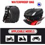 JFG RACING Sacoche de Selle de Moto,Multifonctionnel Sac Siege Arriere Sacs à Bagages Etanches Sacs de Rangement de Sac pour Cas