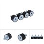 Lsolateur De Vibrations En Caoutchouc m8, 4Pcs M8 M6 Caoutchouc Monte Amortisseurs Anti-vibrations Bobines de Silentblock suppor