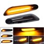 Clignotants latéraux dynamiques pour Indicateurs latéraux Fumée Pour 1 3 5 Series E60 E61 E81 E82 E88 E46 E90 E91 E92 E93 X3 E83