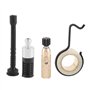 Atyhao Tronçonneuse Pompe à Huile Engrenage à vis sans Fine Réservoir Carburant Set de Filtres pour Tubes Huile Kit Accessoires