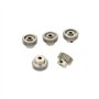 DollaTek 5PCS 64DP 31T 32T 33T 34T 35T Ensemble de pignons pour Moteur à pignon pour Moteur brushless 1/10 Rc Car Brushed