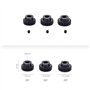 DollaTek 3PCS M0.6 17T-28T Engrenage de Moteur à pignon métallique pour Arbre de 5 mm 1/8 RC Pièces de Rechange de Moteur de Voi