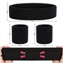 1 bandeau de sport et 2 bracelets en tissu éponge