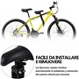 NATRUTH Siège de vélo pour Enfants avec Fixation au Guidon, sièges de vélo montés sur Le Devant pour Enfants de 2 à 5 Ans (jusqu
