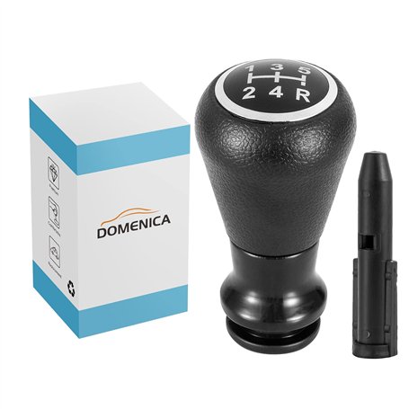 DOMENICA 5 Vitesses Pommeau de Levier Compatible pour Peugeot 106 107 205 206 207 301 306 307 308 406 407 408 508 605 806 807 20