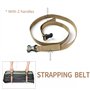 Alnicov Lot de 4 sangles de sac à dos réglables et robustes avec boucle à dégagement rapide pour le camping en plein air ou une