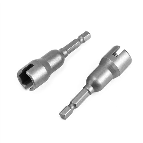 QWORK® 2Pcs Tournevis à écrou à oreilles