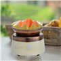 Cire Fondue Chaude Doublures,50 pièces Doublures pour Chauffe-Bougies Réutilisables Fusion Bougie Doublures Fuite Coupe de Cire