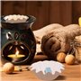 Cire Fondue Chaude Doublures,50 pièces Doublures pour Chauffe-Bougies Réutilisables Fusion Bougie Doublures Fuite Coupe de Cire