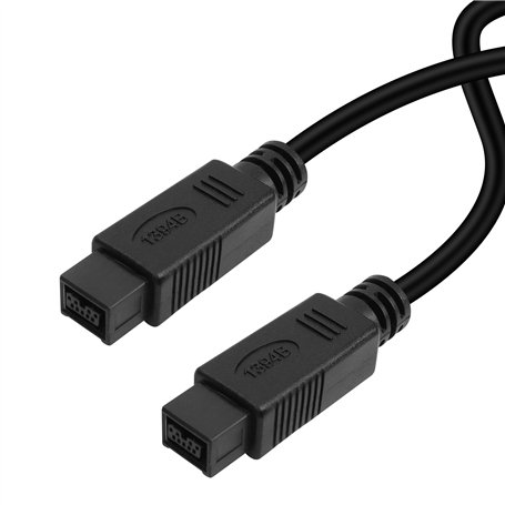 MEIRIYFA Firewire Câble IEEE 1394B 9 broches vers fiche 9 broches vers mâle FireWire 800 9 broches Câble adaptateur pour imprima