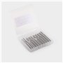 Lot de 12 mèches EU_HOZLY - 3,175 x 1,5 x 12 mm - En spirale - Avec 2 cannelures - En carbure solide - Micro-extrémité - Pour fr