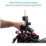FLYCAM Flowline FLCM-FLN-500N 500N Gilet de soutien ergonomique professionnel pour cardan Charge utile jusqu'à 10-12 kg Barre su