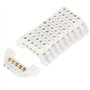 Jadeshay 10pcs Bornier - Bornier Electrique Legrand Connecteur Tableau De Repartition Phase Fil de Distribution électrique à Con