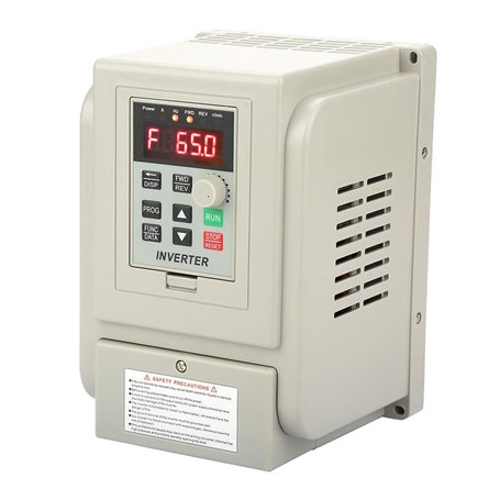 Jadeshay Variateur de Vitesse pour Moteur 220VAC 2.2KW Variateur de Fréquence Monophasé VFD Convertisseur de Fréquence Entrée Mo