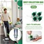 FERRGIA 12 Sacs d'Aspirateur en Microfibre Non-Tissée de Qualité pour Vorwerk Kobold VB100 FB100 avec 2 Filtres Moteur Aspirateu