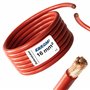 EBROM Câble de batterie rouge H07V-K 16 mm² - 3 m - 99