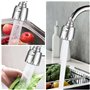Vinabo Aérateur de Robinet, 360° Pivotant Robinet, Gorgeurs Aérateur Robinet, à économie d'eau Robinet Filtre Régulateur Spray T