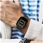 iHoxstrapie Bracelet Compatible avec Amazfit Bip 5 46mm, Bracelet de Remplacement en Acier Inoxydable 22mm pour Amazfit Bip 5