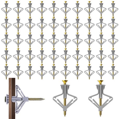 CPYJW 100 Pièces Cheville Placo