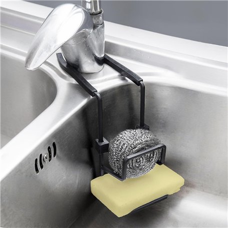 Cimoybai Support Éponge 2-en-1 pour Cuisine