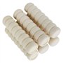 Coolty 6 Pack Poignée de Porte Housse de Protection, Porte de Sécurité Gant Doux Éponge pour Enfants(Beige)