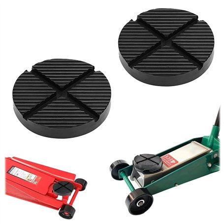 2 Pièces 125*26 MMCric de Voiture en Caoutchouc