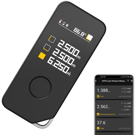 HOTO Télémètre Laser Numérique Pro 50m