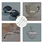 ATBUSS Lot de 5 chaînes de lunettes de soleil vintage à perles - Chaînes de lunettes antidérapantes - Accessoires pour lunettes