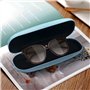 ATBUSS Lot de 3 étuis à lunettes à paillettes avec 3 chiffons à lunettes, boîte de rangement anti-stress, étui de protection sim