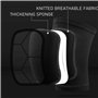 ATBUSS Lot de 2 paires de genouillères en éponge épaisse, fixation élastique, protection du genou, accessoire quotidien pour les
