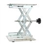 FreeTec Lab plate-forme en Acier inoxydable de levage support Rack Ciseaux Lab-lift Lifter, 20x20cm
