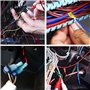 BHSKJSZ Lot de 120 connecteurs de câble T-Tap auto-isolants électriques à dégagement rapide avec mallette de rangement