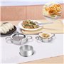 6 Pièces Ravioli Maker et Ravioli Cutter Moule à Dumplings Tarte Outil Moules a Chaussons