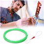 Tire Fil Electrician, 10M Fish Tape Cable Aiguille Electricien Électrique Filetage Guide Fil Conduit avec Tête Flexible de Guida