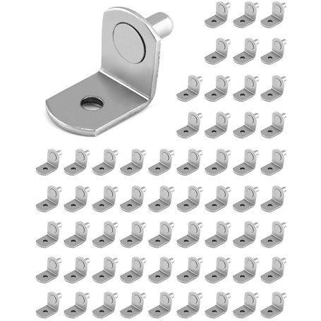 QWORK® 60 Pcs Taquet Etagere en Forme de L