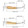 grattoir à sabots 21.5 cm droitier et gaucher