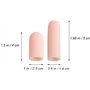 10PCS Gel Finger cot doigtier Protecteur de Doigt Support Couvre-Doigts en Silicone Contre Les Ampoules Idéal pour protéger Les 