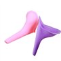 Pisse Debout Femme,5 Pcs Toilette Camping Urinoir en silicone réutilisable pour femme Entonnoir pour uriner debout Pratique et C