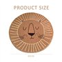 EHDWXVZM 1 tapis pour enfants - Tapis rond pour enfants - Tapis de chambre à coucher - Tapis lavable