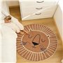 EHDWXVZM 1 tapis pour enfants - Tapis rond pour enfants - Tapis de chambre à coucher - Tapis lavable