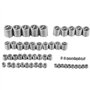 Kit de Réparation Filetage 60Pcs - Insert Fileté en Acier Inoxydable Anti-Desserré M3 M4 M5 M6 M8 M10 M12 - Réparation de Trou F