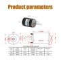 CW/CCW 12 / 24V 30W Moteur Électrique à Aimant Permanent à Grande Vitesse (12V 3500RPM)