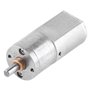 Moteur électrique à engrenages DC 12 V Couple élevé Réduction de la vitesse avec arbre de sortie central de 4 mm de diamètre pou