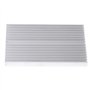 Dissipateur de Chaleur en Aluminium avec 23pcs Ailettes Haute Puissance 100x60x10mm pour Transistors à Semi-Conducteurs, PCB(Cir