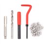 Kit de réparation de filetage 88 pièces Helicoil M6 M8 M10 tarauds et forets