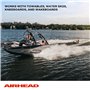 Airhead Heavy Duty Tow Harness Harnais de remorquage pour Sports Nautiques | 1 Coureur – 3,7 m Unisexe, Standart, 144"