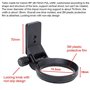 74.5 mm Bague de fixation pour trépied compatible avec Canon RF 28-70 mm f/2L USM, support de support d'objectif en bas est Arca
