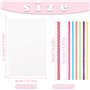 UGBO Batonnet Pop Cake Baton Sucette Pop Cake Sac de Bonbons 100 Batonnet Popcake avec 100 Petit Sachet Bonbon Transparent et 10