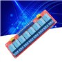Module Relais 24V DC 8 Canaux, Module de Relais avec Optocoupleur, Module de Relais à Déclenchement Haut et Bas Pour Le Contrôle